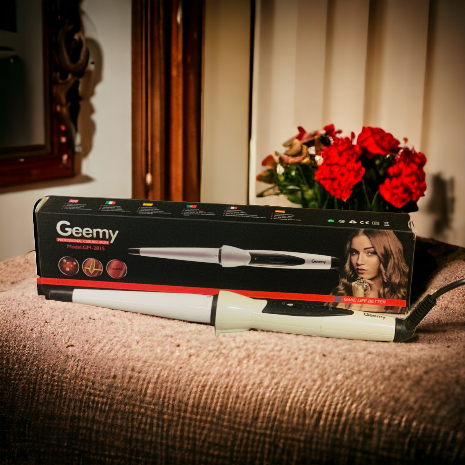 Geemy Professional Curling Iron 2815
