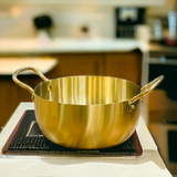 Stainless Steel Golden Pot (20cm)