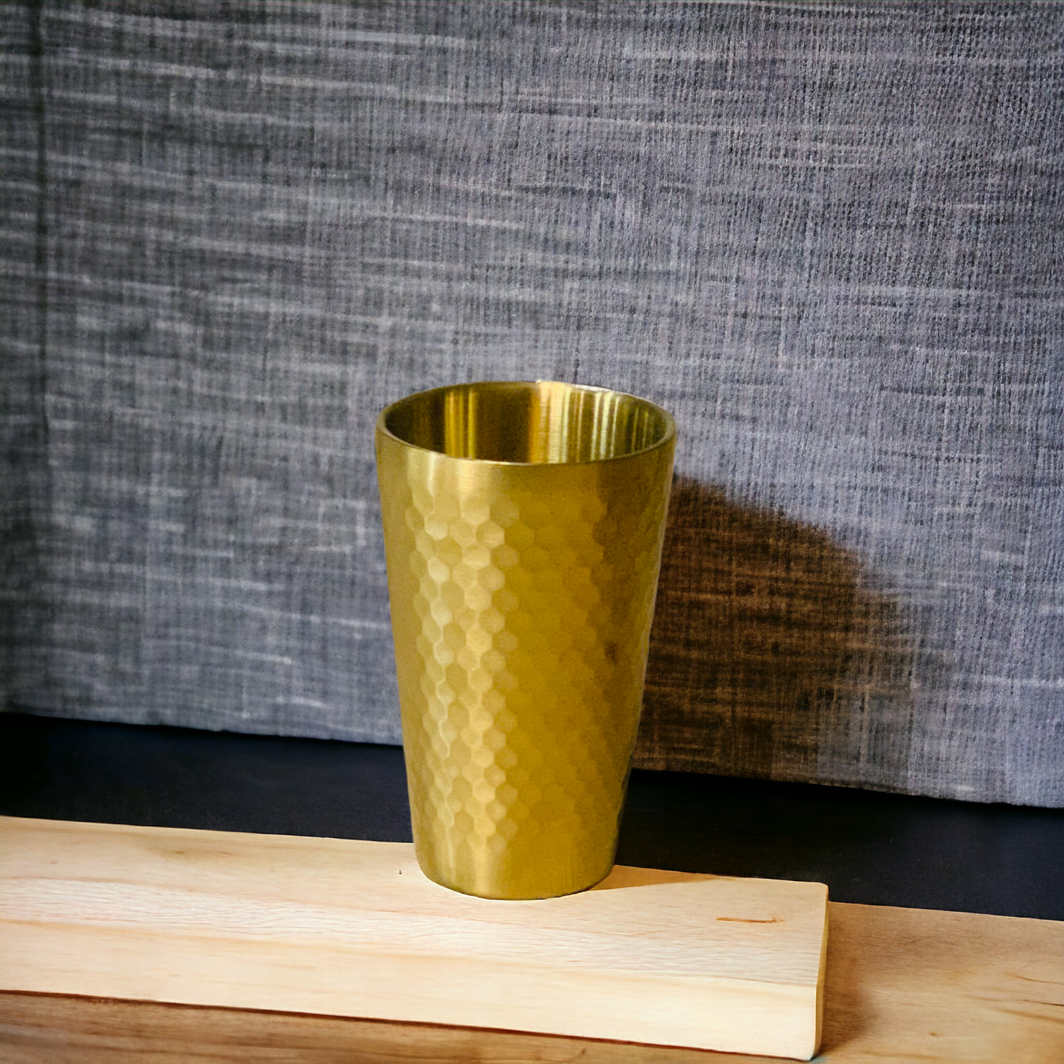 Stainless Steel Golden Cup (450 ML)