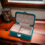 Portable Leather Jewellery Box