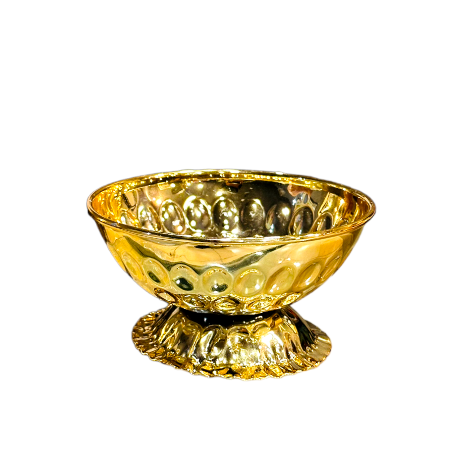 Golden Date Serving Bowl