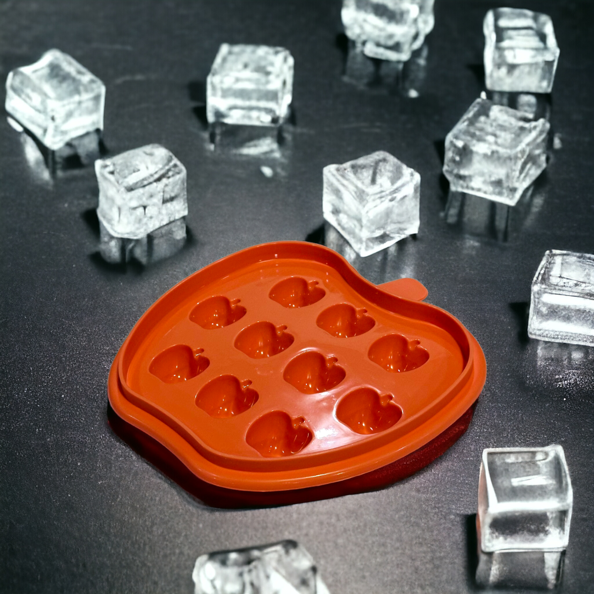 Apple Shape Ice Cube Tray