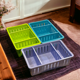 3 Partition Adjustable Basket (Small)