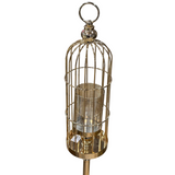 Cage Style Candle Stand-Large