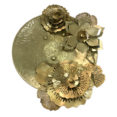 Metal Wall Hanging Flower-GM166