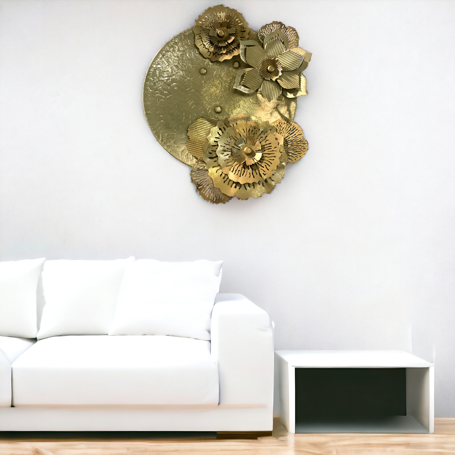 Metal Wall Hanging Flower-GM166