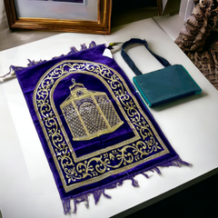 Foldable Traveling Velvet Prayer Mat