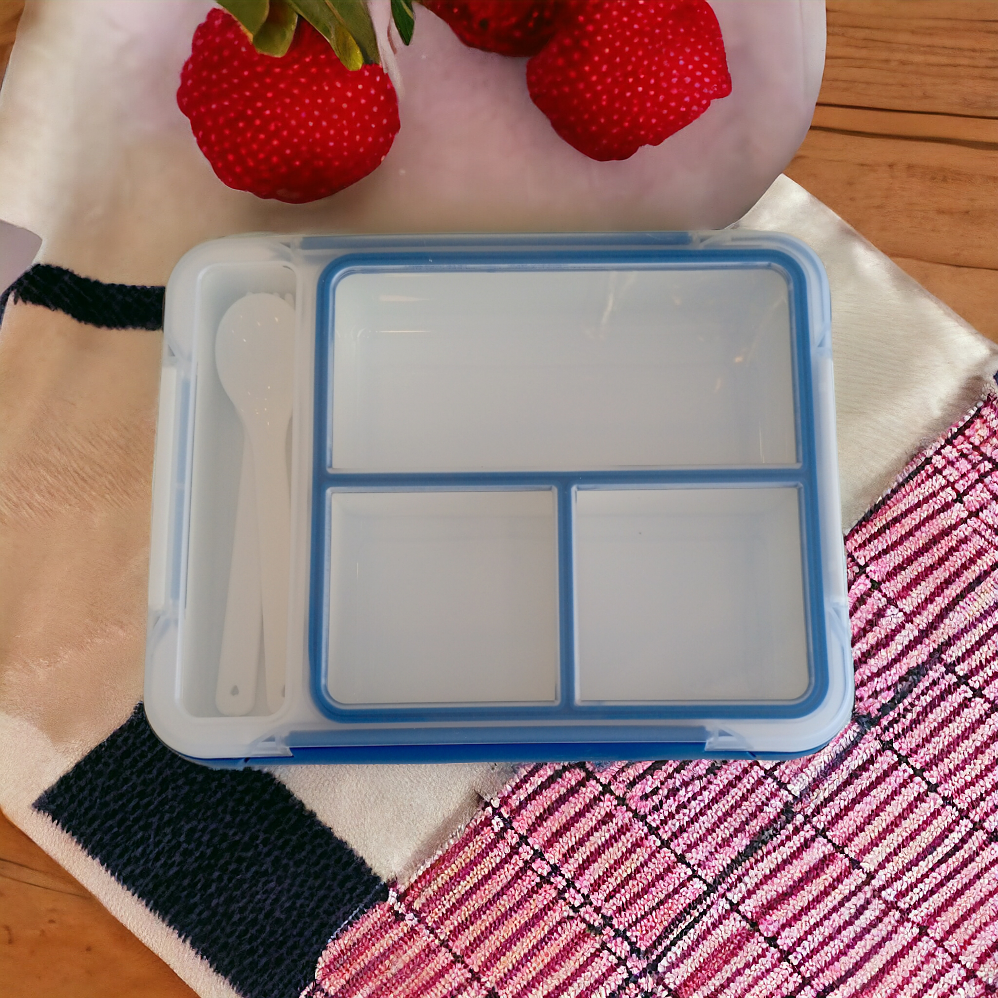 3 Compartment Lunch Box