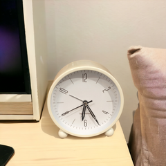 Table Alarm Clock -Offwhite