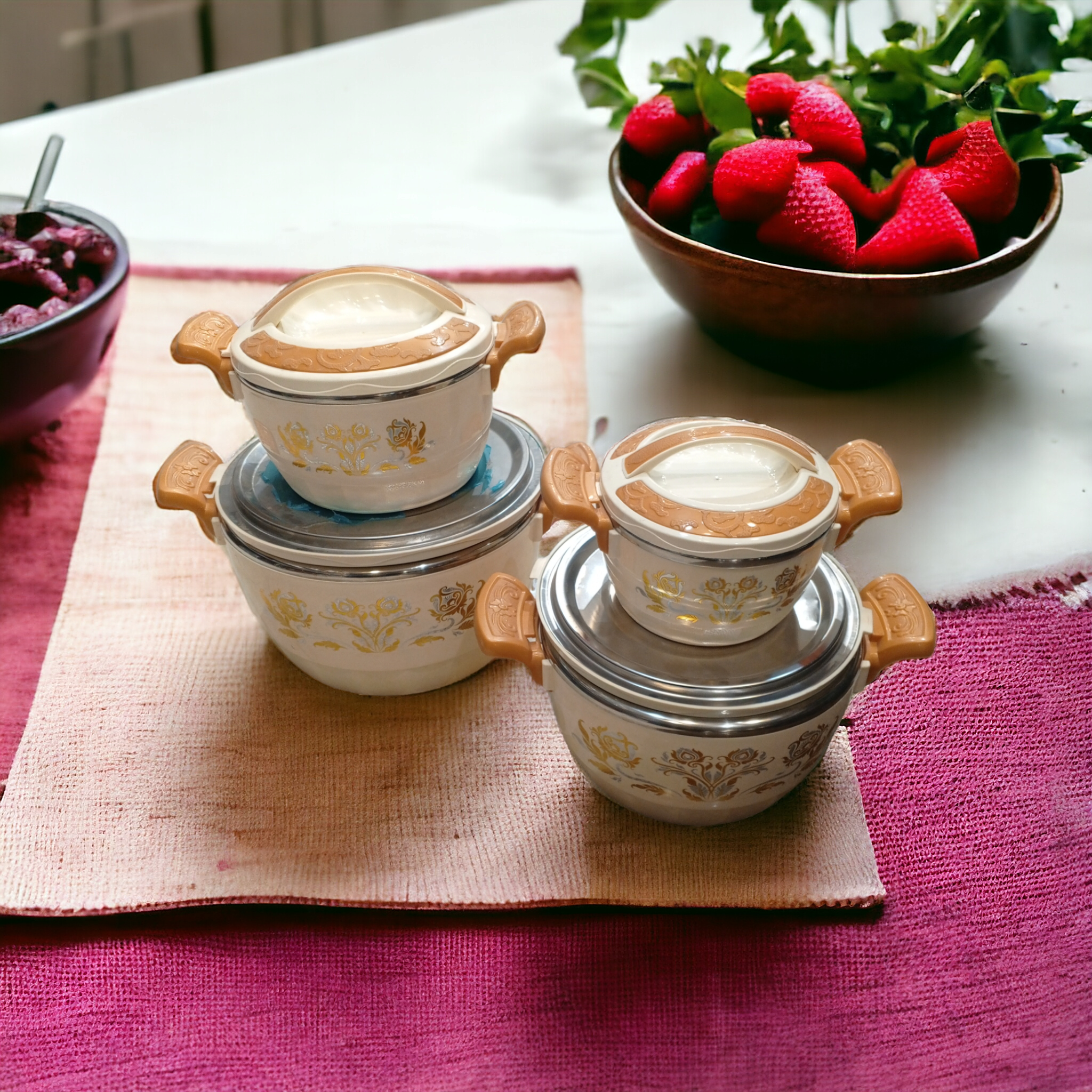4 Pcs Thermal Insulated HotPot