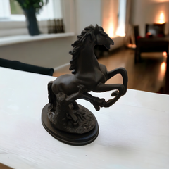 Resin Black Horse Statue-240