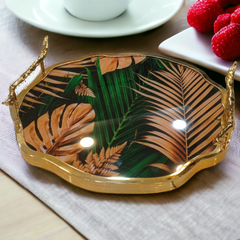 Round Glass Tray -D3