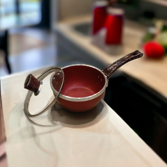 Dessini Sauce Pan -Mehroon