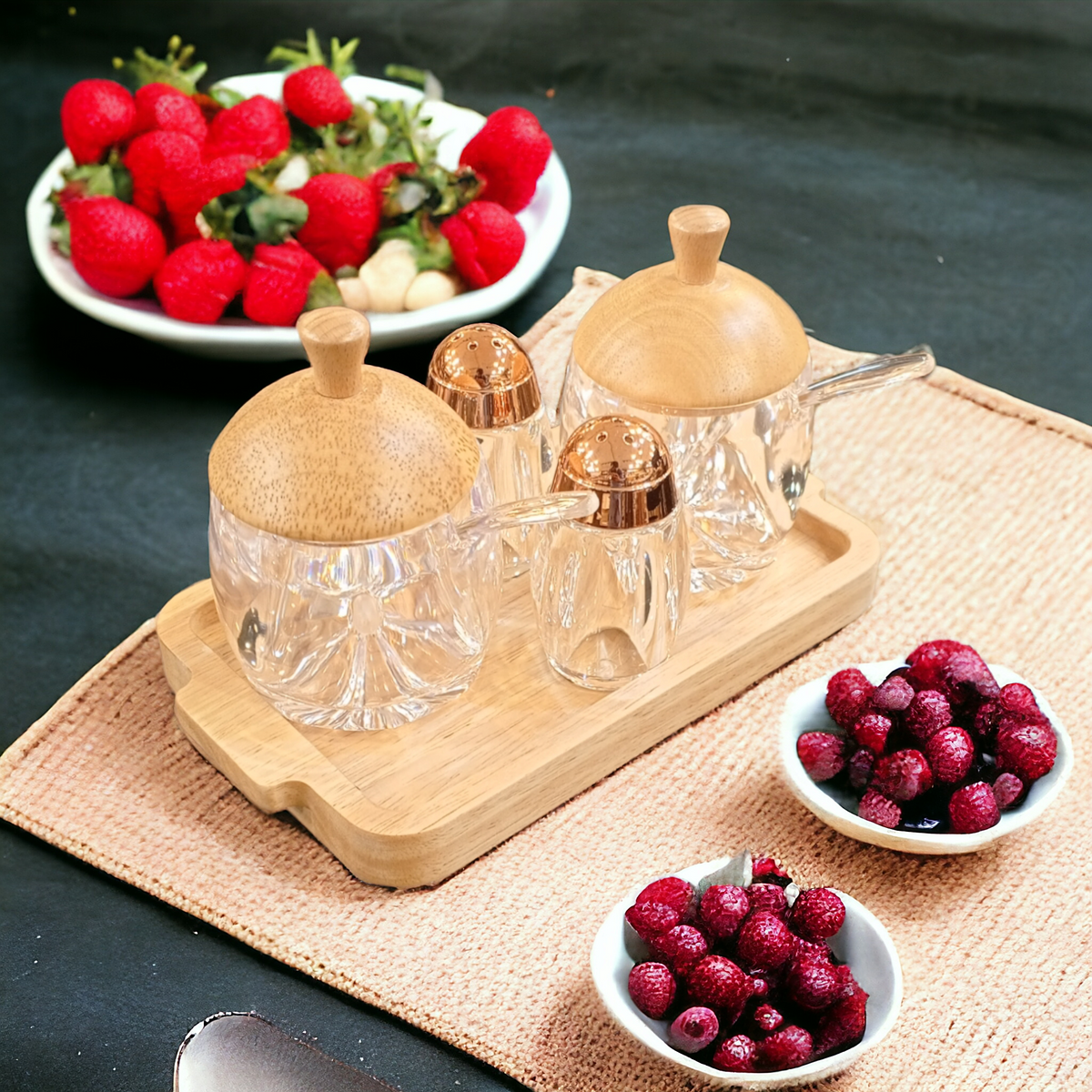 4 Piece Cruet Set-D2