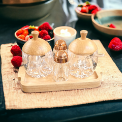 4 Piece Cruet Set-D2