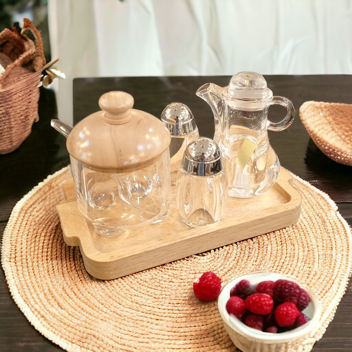 4 Piece Cruet Set-D3