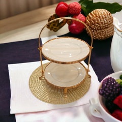 2 Tier Ceramic Dish