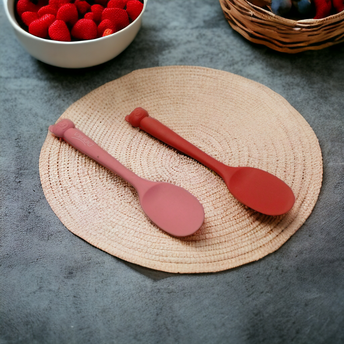 Non-Stick Silicone Small Spatula Spoons