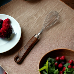 Wooden Handle Egg Beater-KT