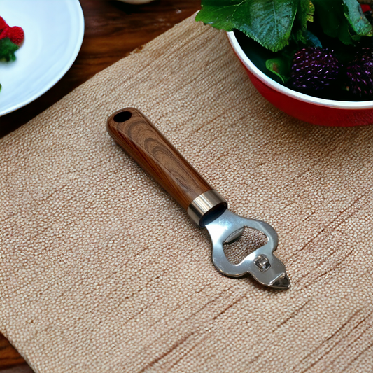 Wooden Handle Can Opener