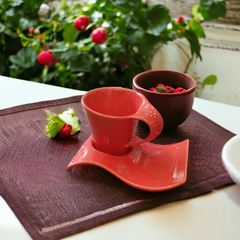 Stylish Cup Plate Set