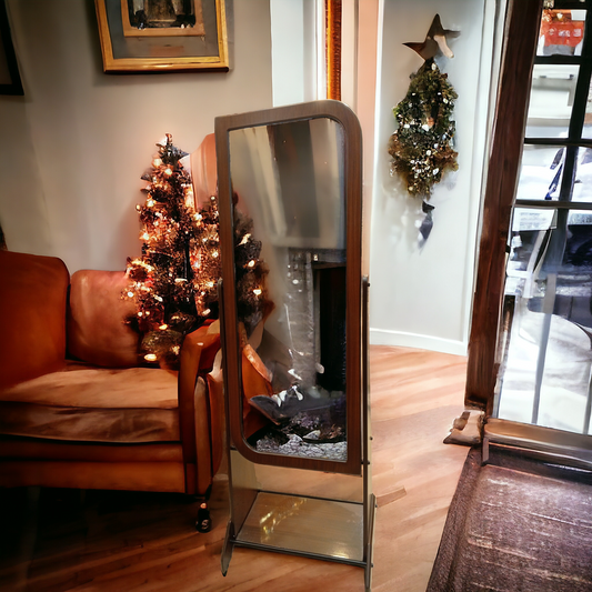 Wooden Standing Mirror Large-Design 2