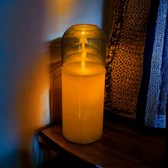 LED CANDLE Glass