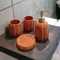 Ceramic Bath Set -Curved Design