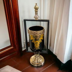 Blue and Golden Vase -Large