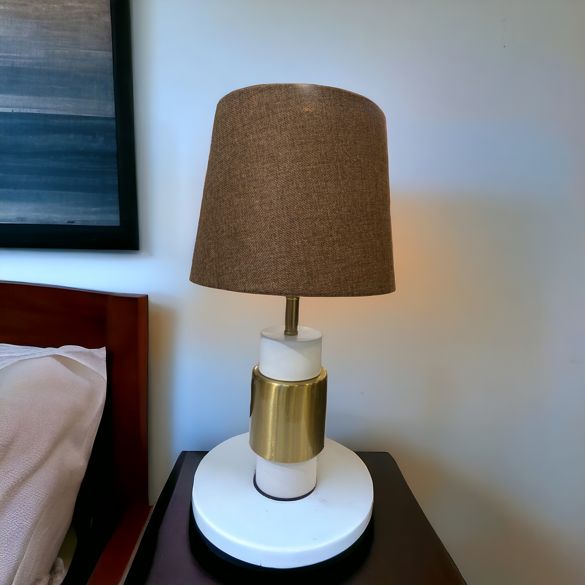 Metal Table Lamp Golden