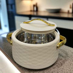 Durable Food Warmer-Off White