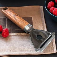 Wooden Handle Peeler