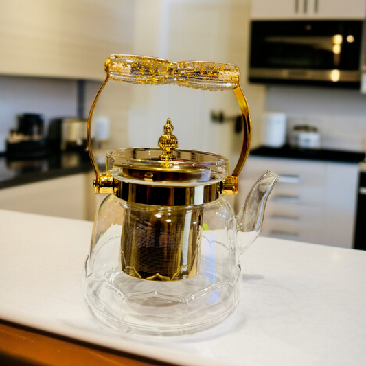 Glass Tea Pot 1000 ML -D1