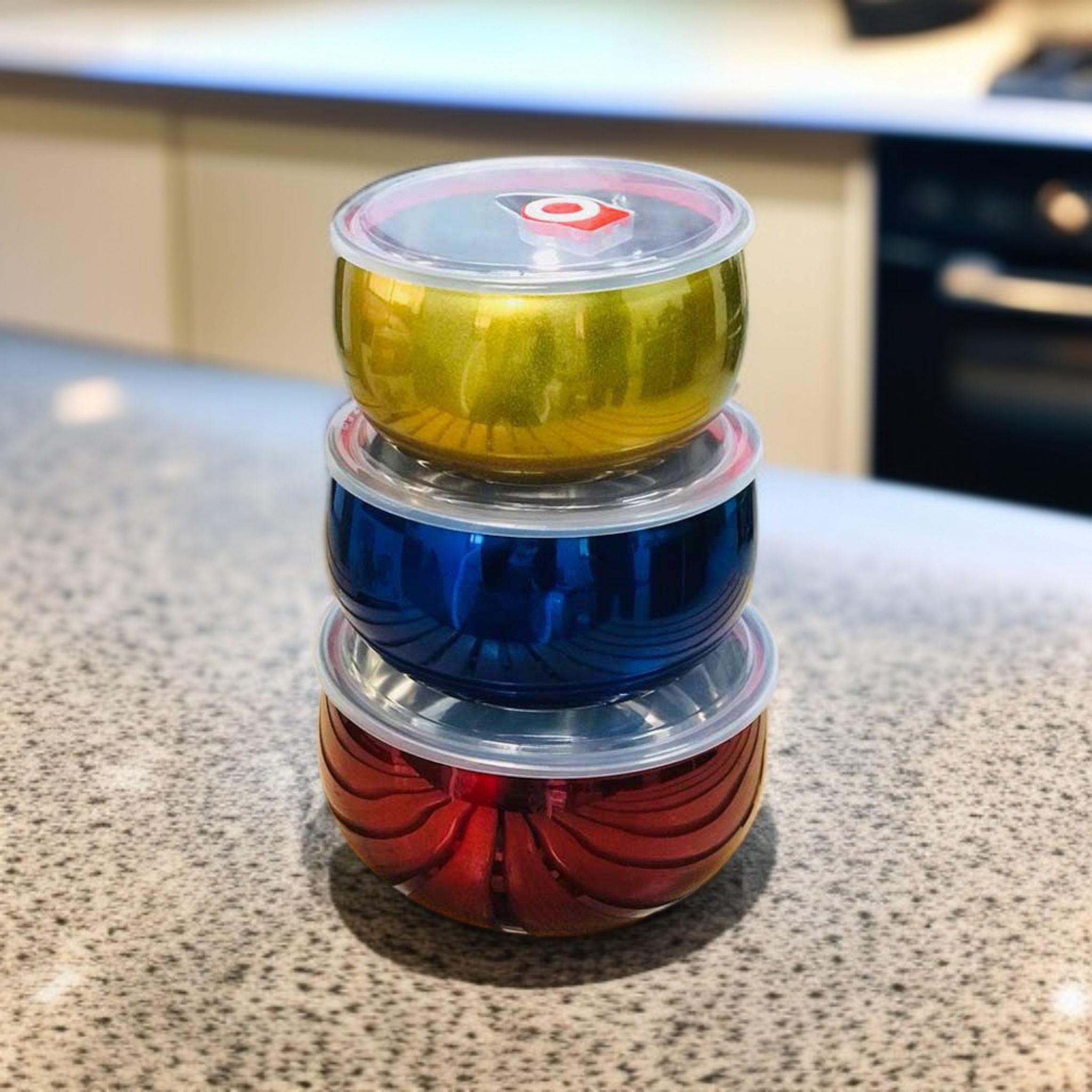 Stainless Steel Colorful Bowls