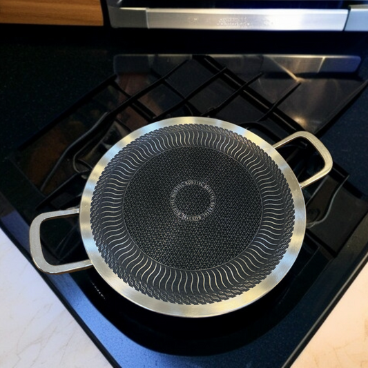Stainless Steel Laser Coating Tawa 38 cm