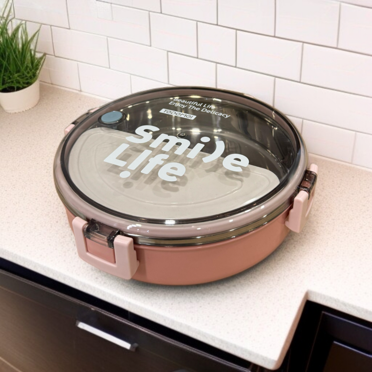 Tedemei Lunch Box-Pink