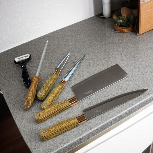 6 Pcs Knife Set-D3