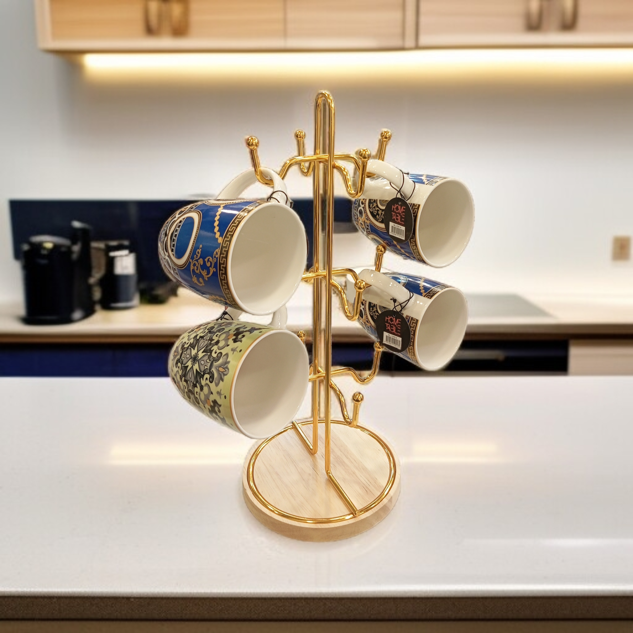 12 Hook Mug Stand