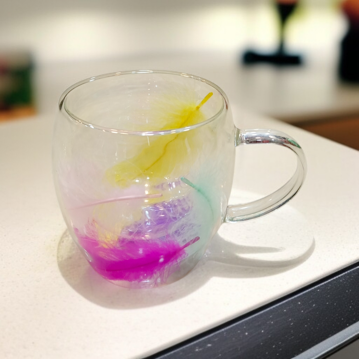 Glass Double Wall Mug Small