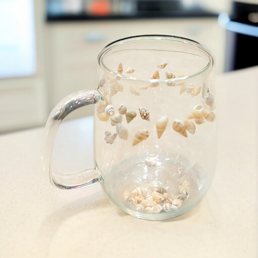 Glass Double Wall Mug Large