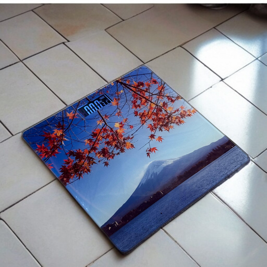 Digital Glass Printed Weight Scale -D6