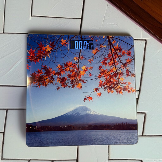 Digital Glass Printed Weight Scale -D6