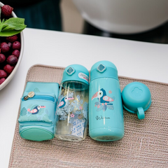 4 in 1 Stainless Steel Water Bottle Set