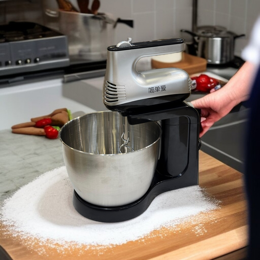 Stand Mixer with 3.5-Liter Rotating Bowl