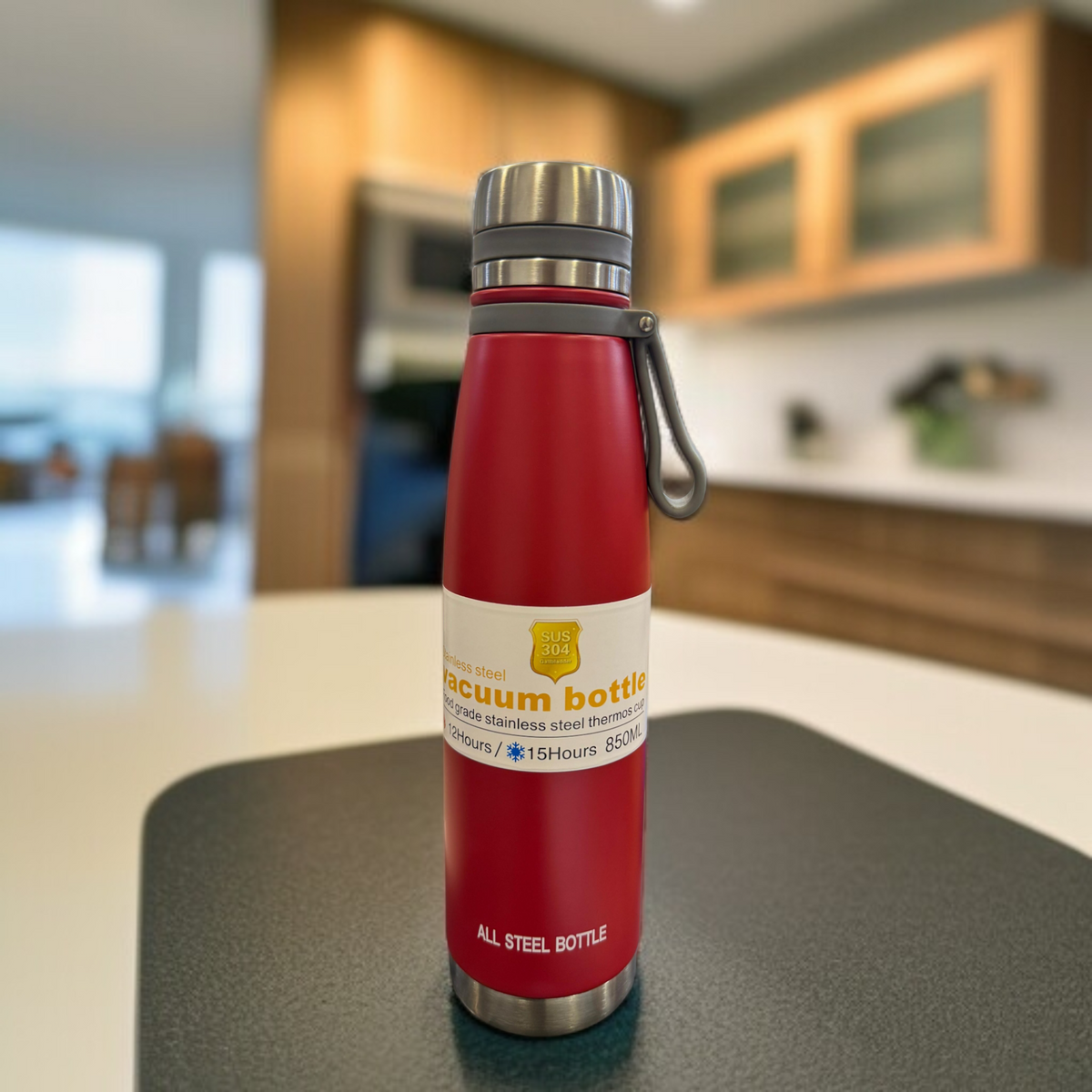 Vacuum Bottle 850 ML-Red