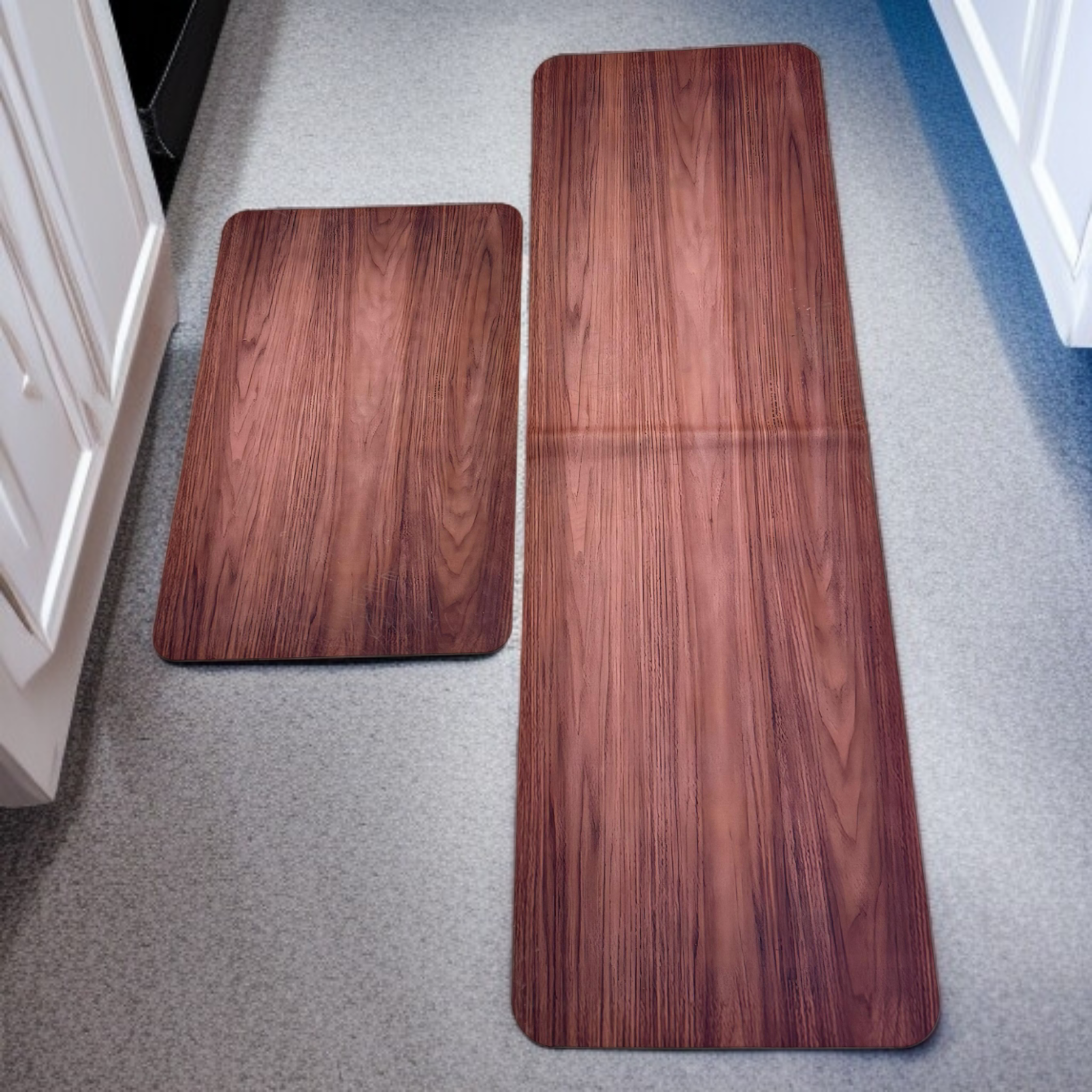 Pair of Non-Slip Kitchen Mat-D1