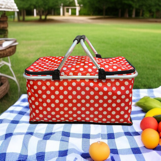 Foldable Insulated Picnic Basket-D3
