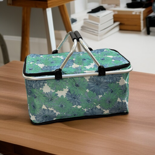 Foldable Insulated Picnic Basket-D6