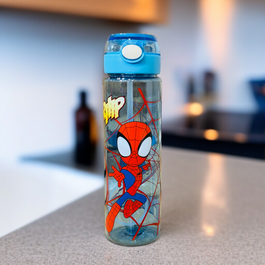 Spider Man Printed Water Bottle