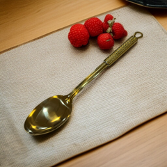Stainless Steel Golden Spoon-D4